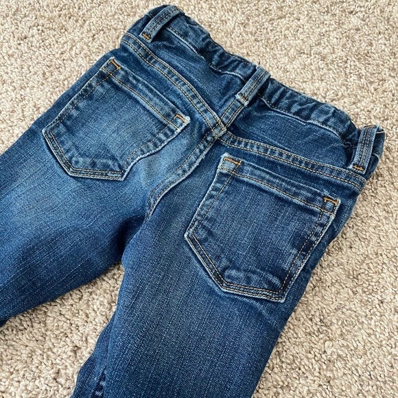 Baby Gap Toddler Boys Dark Blue Denim Skinny Jeans Pants Size 2 Years - Picture 6 of 11